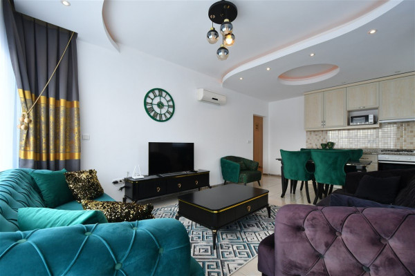 Two-room apartment 350 meters from the sea - Mahmutlar district.