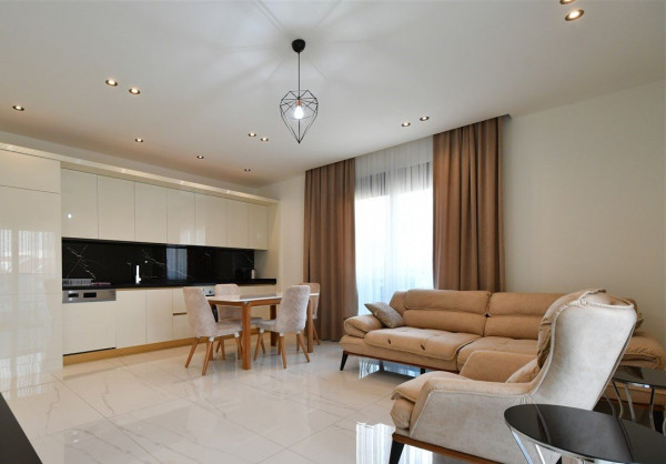 Apartment 1+1 in residence with infrastructure, Oba district