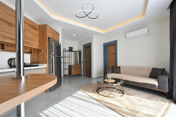 Stylish 1+1 apartment for rent, Mahmutlar area