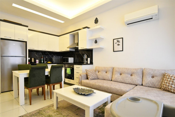 1+1 Apartment for Rent in the Center of Alanya